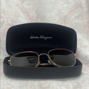Salvatore Ferragamo Sunglasses with Black Case